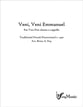 Veni, Veni Emmanuel (O Come, O Come Emmanuel) Two-Part choral sheet music cover